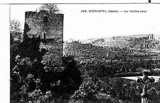 Ville de MORESTEL Carte postale ancienne