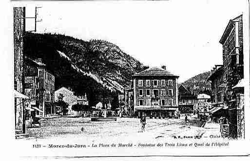 Ville de MOREZ Carte postale ancienne