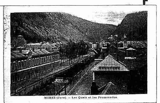 Ville de MOREZ Carte postale ancienne