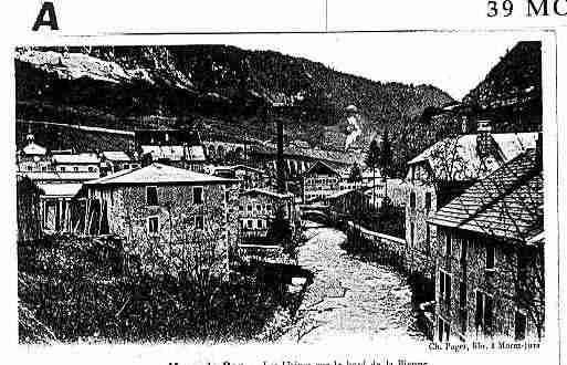 Ville de MOREZ Carte postale ancienne