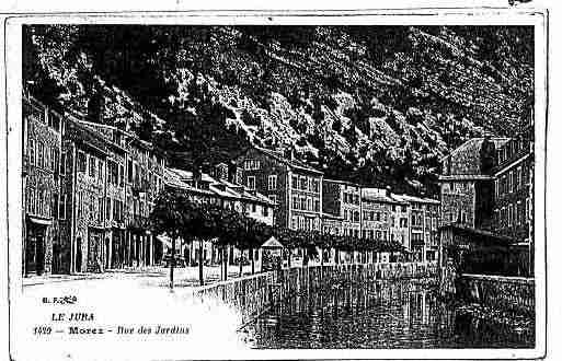 Ville de MOREZ Carte postale ancienne