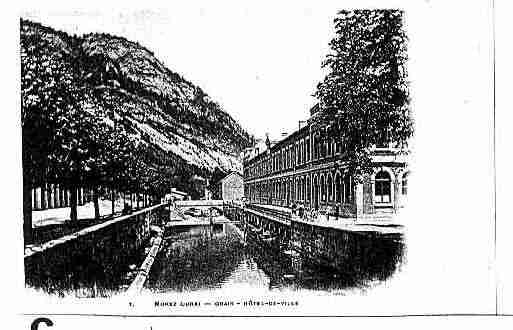 Ville de MOREZ Carte postale ancienne