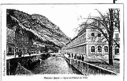 Ville de MOREZ Carte postale ancienne