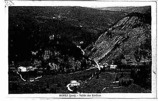 Ville de MOREZ Carte postale ancienne