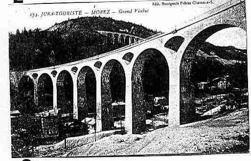 Ville de MOREZ Carte postale ancienne