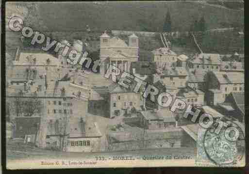 Ville de MOREZ Carte postale ancienne