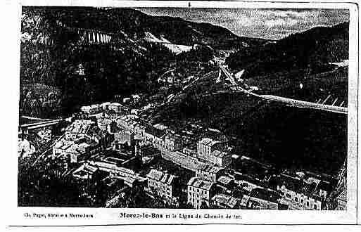 Ville de MOREZ Carte postale ancienne