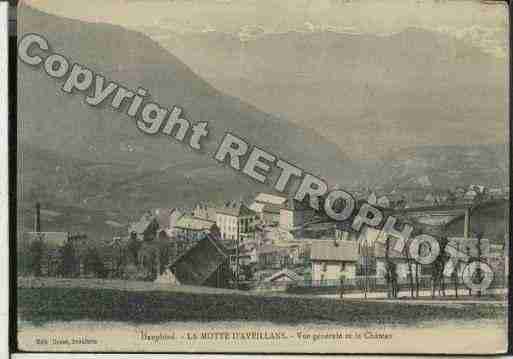 Ville de MOTTED\\\'AVEILLANS(LA) Carte postale ancienne