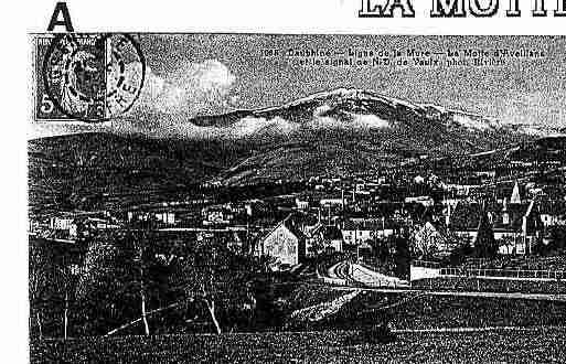 Ville de MOTTED\'AVEILLANS(LA) Carte postale ancienne