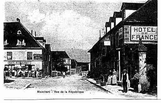 Ville de MOUCHARD Carte postale ancienne