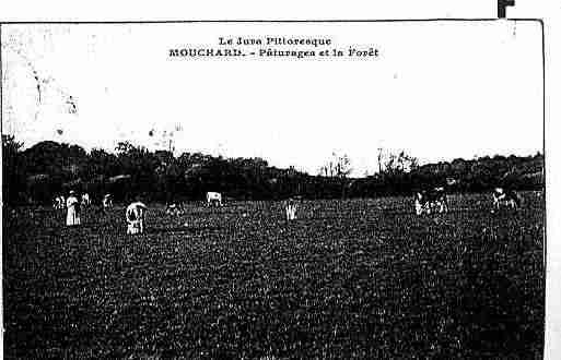 Ville de MOUCHARD Carte postale ancienne