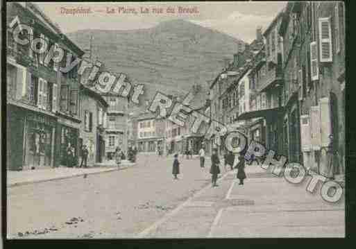 Ville de MURED\'ISERE(LA) Carte postale ancienne