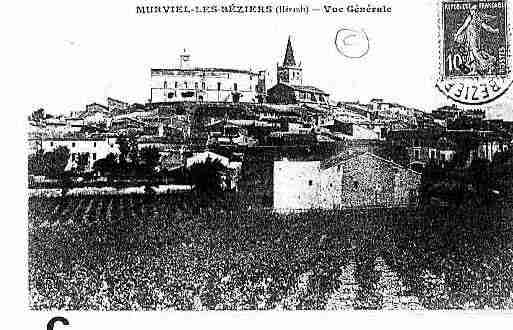 Ville de MURVIELLESBEZIERS Carte postale ancienne