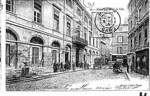 Ville de NIMES Carte postale ancienne