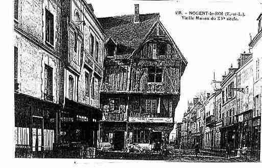 Ville de NOGENTLEROI Carte postale ancienne