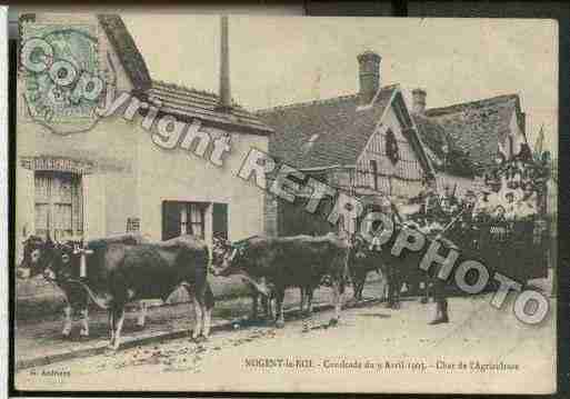 Ville de NOGENTLEROI Carte postale ancienne