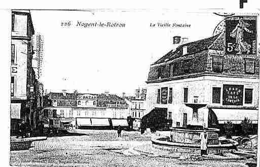 Ville de NOGENTLEROTROU Carte postale ancienne