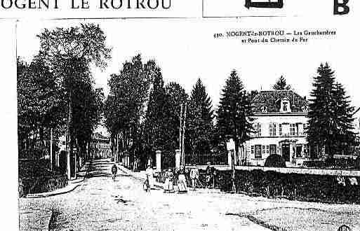 Ville de NOGENTLEROTROU Carte postale ancienne