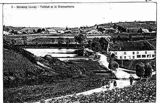 Ville de NOZEROY Carte postale ancienne