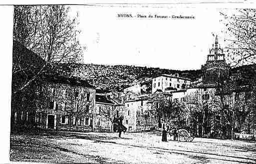 Ville de NYONS Carte postale ancienne