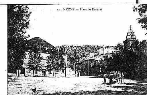 Ville de NYONS Carte postale ancienne