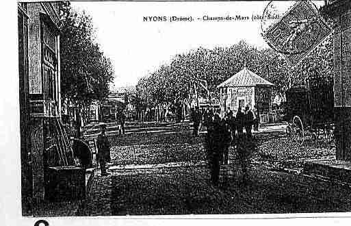 Ville de NYONS Carte postale ancienne