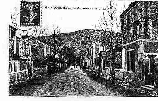 Ville de NYONS Carte postale ancienne