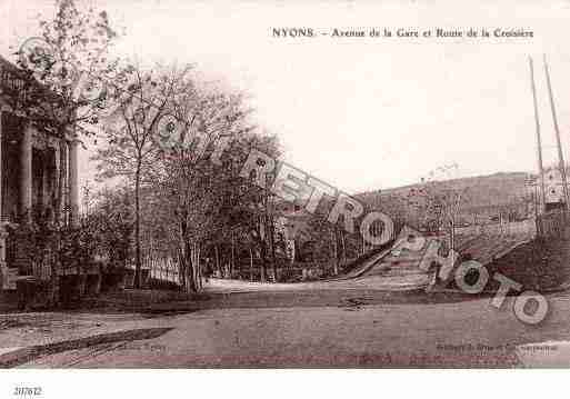 Ville de NYONS Carte postale ancienne