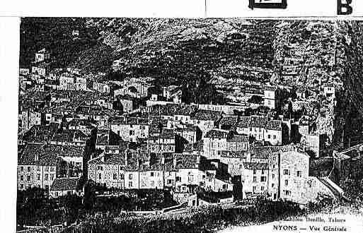 Ville de NYONS Carte postale ancienne