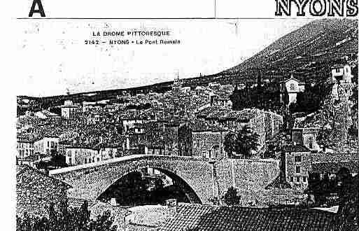 Ville de NYONS Carte postale ancienne