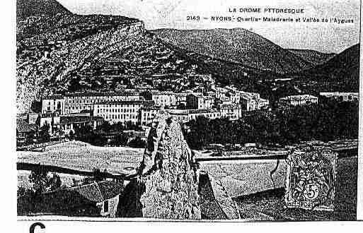 Ville de NYONS Carte postale ancienne