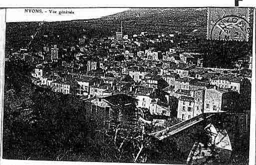 Ville de NYONS Carte postale ancienne