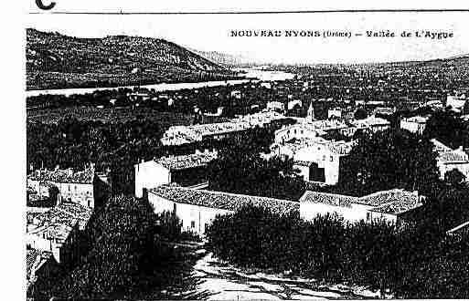 Ville de NYONS Carte postale ancienne