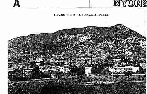 Ville de NYONS Carte postale ancienne