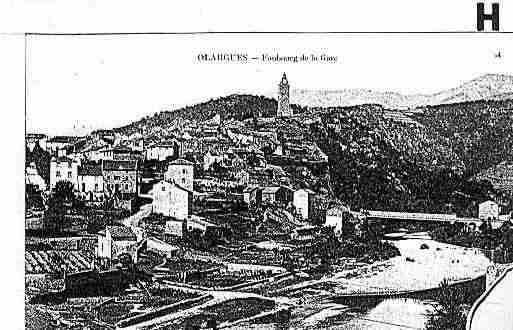 Ville de OLARGUES Carte postale ancienne