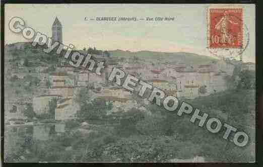 Ville de OLARGUES Carte postale ancienne