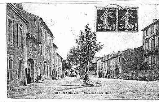 Ville de OLONZAC Carte postale ancienne