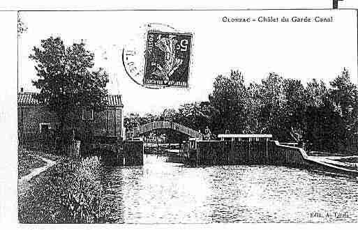 Ville de OLONZAC Carte postale ancienne