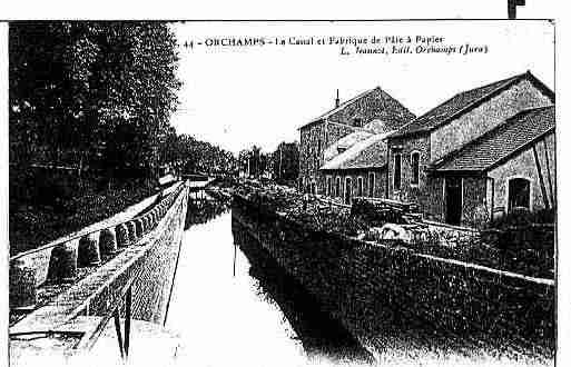 Ville de ORCHAMPS Carte postale ancienne