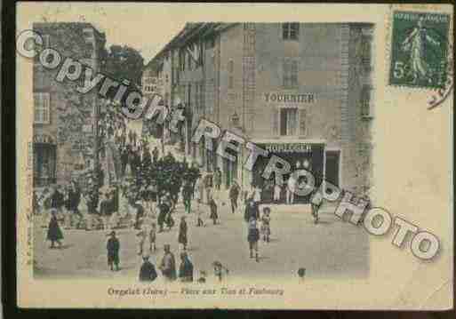 Ville de ORGELET Carte postale ancienne