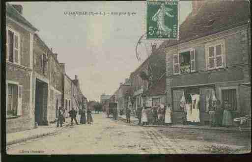 Ville de OUARVILLE Carte postale ancienne