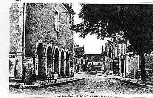 Ville de OUCQUES Carte postale ancienne