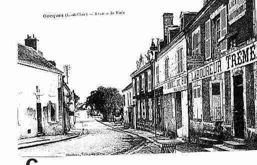 Ville de OUCQUES Carte postale ancienne