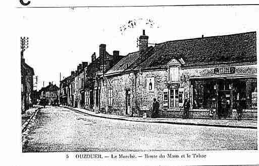 Ville de OUZOUERLEMARCHE Carte postale ancienne