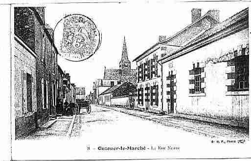 Ville de OUZOUERLEMARCHE Carte postale ancienne