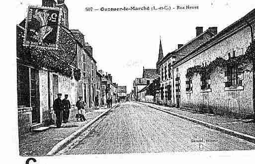 Ville de OUZOUERLEMARCHE Carte postale ancienne