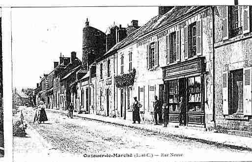 Ville de OUZOUERLEMARCHE Carte postale ancienne