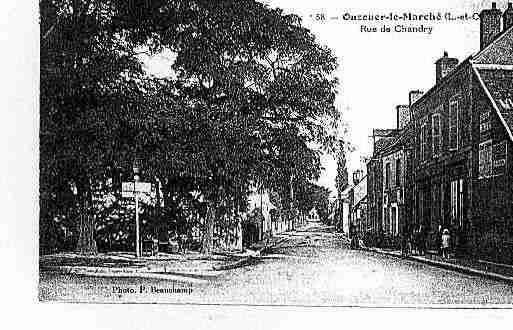 Ville de OUZOUERLEMARCHE Carte postale ancienne