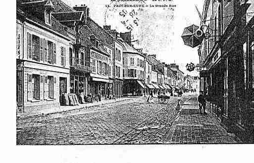 Ville de PACYSUREURE Carte postale ancienne