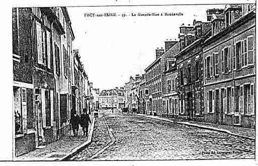 Ville de PACYSUREURE Carte postale ancienne